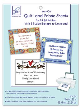 JuneTailorInc | Creativity Center Personalized Quilt Labels, Homemade Quilts, Quilt Labels, Personalized Quilt, Fabric Labels, Heart Quilt, Quilting Supplies, Free Quilting, Gift Tags Printable