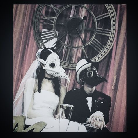 Steampunk Moodboard, Steampunk Couple, Steampunk Aesthetic, Maternity Wedding, Top Hats, Mother And Child, Wedding Ceremony, Clock