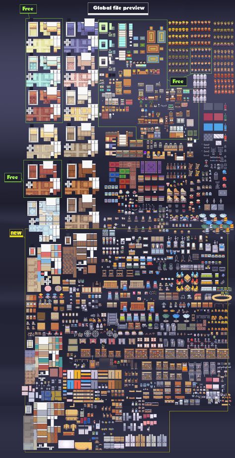 Pixel Rpg Games, Top Down Game, Modular Tile, Bangunan Minecraft, Pixel Art Tutorial, Tabletop Rpg Maps, Dungeons And Dragons Classes, 2d Game Art, Cool Pixel Art