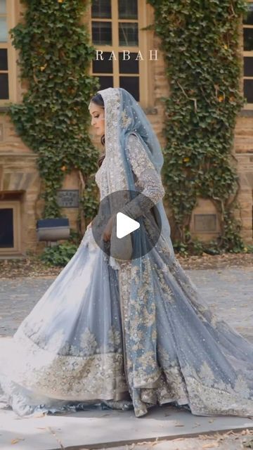 Bespoke Asian Weddings on Instagram: "In love with this blue bridal outfit 😍🤍 🎥: @malaikakhanproductions #BespokeAsianWeddings Follow @bespokeasianweddings_ for more 🤍 • • • • #wedding #pakistan #pakistaniwedding #dress #shaadi #dulhan #reception #nikah #walima #regal #bridesmaid #decor #bride #teambride #makeup #beautiful #jewels #instagram #pakistanifashion #pakistani #pakistanibride #love #pakistanibridalwear #mehndi #explorepage #lahore #pakistanibridal #thepakistanibride" Walima Dresses Pakistani Brides, Bridal Outfit, Pakistani Bridal Wear, Blue Bridal, Team Bride, Pakistani Bridal, Asian Wedding, Pakistani Wedding, Bridal Outfits