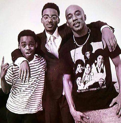 Ralph Tresvant with Jahi Winston (young Ralph) and Algee Smith  (older Ralph) in the New Edition Story! Jahi Winston, New Edition Story, Algee Smith, Ralph Tresvant, Black Heritage, New Jack, Popular People, Stuff And Thangs, I Love Music