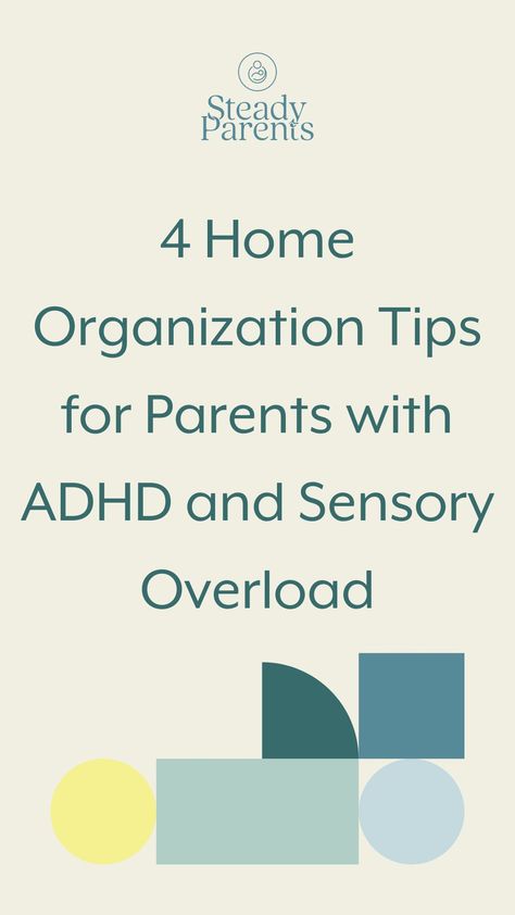 Clutter in your home can lead to feelings of overstimulation and overwhelm for many parents. If you have a sensory processing disorder or ADHD, the mess can be all-consuming, preventing you from focusing on anything else. This blog shared home organization tips for those who are neurodivergent or have different sensory needs. Neurodivergent Home, Home Organization Tips, An Organized Home, Mental Health Education, Tips For Parents, Sensory Overload, Parasympathetic Nervous System, How To Declutter, Organized Home