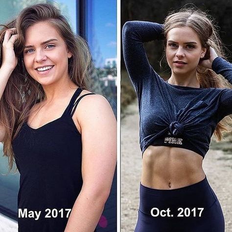 I love this transformation ❤ . Follow @girl.workouts for the best fitness motivation and more 💪 . Credi Trasformarsi Facendo Fitness, Transformation Du Corps, Transformation Fitness, Motivation Goals, Diet Vegetarian, Body Motivation, Motivation Fitness, Sport Motivation, After Photos