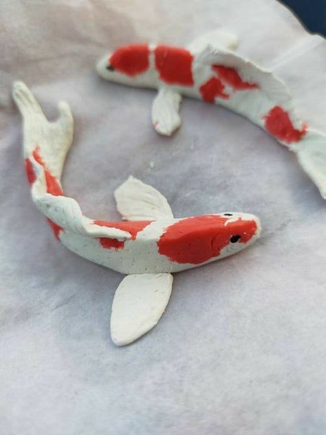 Clay Shark, Fish Clay, Polymer Clay Fish, Polymer Clay Kunst, Shark Fish, Clay Fish, Clay Pendants, Air Dry Clay Projects, Clay Crafts Air Dry