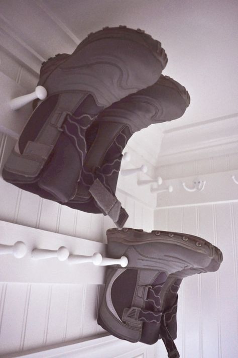 2016-05-27_7214_edited-1 Entryway Boot Storage, Entryway Closet Organization Ideas, Coat Closet Organization Front Entry, Walk In Coat Closet, Closet Makeover Ideas, Hall Closet Organization, Small Coat Closet, Coat Closets, Cleaning Closet Organization