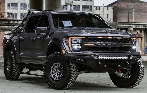 Ford Shelby F-150 Baja Raptor Shelby Raptor Baja, Ford Raptor Shelby, Shelby Raptor, Ford F150 Raptor Modified, Black Raptor Ford, Ford Raptor Truck, Ford Raptor 2017, Car Obsession, Raptor Truck