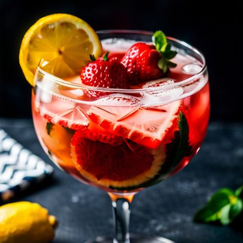 Gin And Soda, Easy Summer Cocktail Recipes, Coffee Liqueur Recipe, Spring Cocktails Recipes, Easy Summer Cocktails, Keto Cocktails, Liqueurs Recipes, Raspberry Liqueur, Refreshing Summer Cocktails