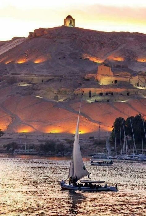 Egypt Aswan, Aswan Egypt, Egypt Aesthetic, Upper Egypt, Egypt Culture, Egypt Ancient, Egypt Pyramids, Pyramids Egypt, The Nile River