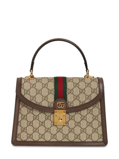 Gucci Ophidia Bag, Gucci Top Handle Bag, Web Top, Dream Bag, Web Detail, Gucci Handbag, Best Handbags, Luxury Purses, Gucci Gucci