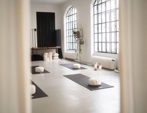 Pilates Room Design, Yoga Studio Aesthetic, Less Ego More Soul, Yoga Vision Board, Wellness Office, Pilates Studio Design, Pilates Room, Yoga Room Design, Yoga Sanctuary