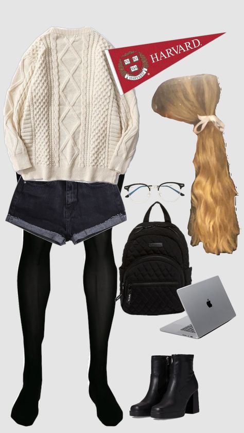 gilmore girls themed outfit #gilmoregirls #coffeeaesthetic #harvard #cleangirlaesthetic #2000s Nerd Outfits Girl, Nerd Girl Outfit, Nerd Aesthetic Outfit, Gilmore Outfits, Nerd Aesthetic, Nerd Outfits, Outfits Girl, Halloween Costume Outfits