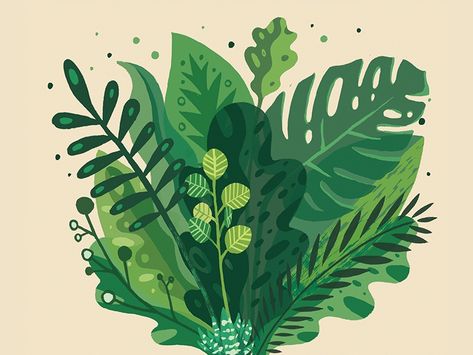 Illustration Design Graphique, Month April, Posca Art, 카드 디자인, Plant Drawing, Arte Inspo, Art Et Illustration, Plant Illustration, Design Ui