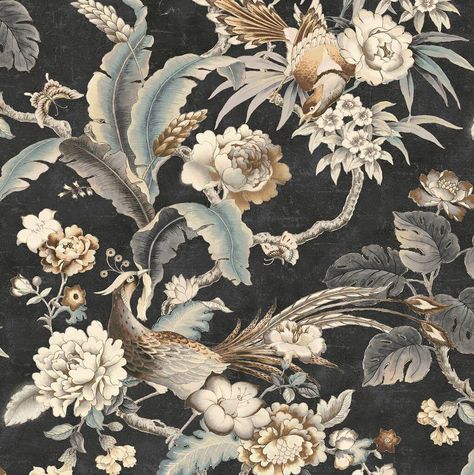 Surface Style Passerine Pavilion Peel & Stick Wallpaper | Michaels Wallpaper Dining, Fabric Wall Decor, Paintable Wallpaper, Drops Patterns, Commercial Wallpaper, Grasscloth Wallpaper, Wallpaper Border, Nature Indoors, Nautical Fashion