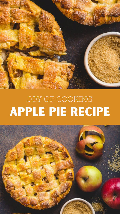 Joy Of Cooking Apple Pie Recipe Joy Of Cooking Apple Pie Recipe, Baked Apple Pie, Apple Pie Recipe, Crisp Apple, Cooked Apples, Apple Filling, Apple Pie Recipes, Joy Of Cooking, Apple Slices