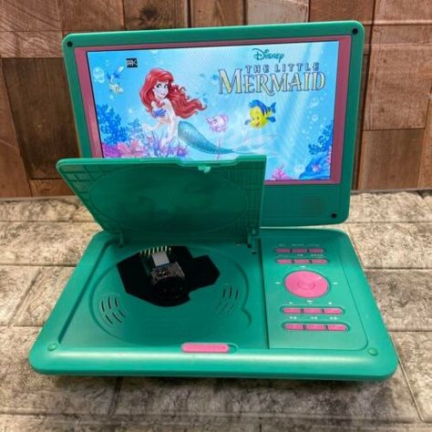 Disney the Little Mermaid/Ariel / 9-inch Portable DVD player PDVD-V09LM F/S 4512254003882 | eBay 2000s Items, Disney Toys Aesthetic, Portable Dvd Player Aesthetic, 2000s Dvd Aesthetic, Movie Dvd Collection Aesthetic, Early 2000s Disney Princess Toys, Disney Dvds Aesthetic, 2000s Toys, Disney Princess Toys