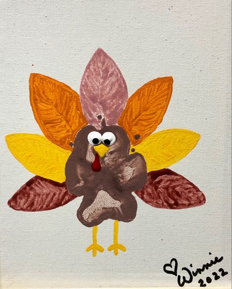 Dog Paw Print Turkey, Thanksgiving Dog Paw Art, Thanksgiving Paw Print Art, Dog Print Christmas Crafts, Christmas Dog Paw Painting, Paw Art Diy Dog Prints, Thanksgiving Dog Crafts, Dog Thanksgiving Craft, Paw Print Halloween Art