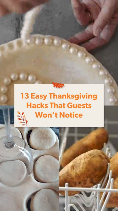 Discover 13 easy and discreet hacks to streamline your Thanksgiving preparations. These tips will help you host a seamless holiday that looks effortlessly perfect! #ThanksgivingHacks #HolidayTips #ThanksgivingLifeHacks Thanksgiving Hacks, Perfect Turkey, Holiday Hack, Thanksgiving Inspiration, Thanksgiving Feast, Easy Thanksgiving, Easy Peasy, Trust Me, Meal Time