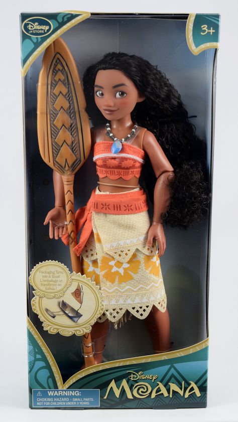 Disney Moana Classic Doll Moana Doll, Muñeca Baby Alive, Plastic Necklace, Styled Hair, Disney Animator Doll, Disney Princess Dolls, Seek Adventure, Moana Birthday, Disney Moana