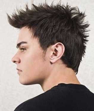 Messy Spiked Boys' Hairstyle 2016 Mens Hairstyles Medium Straight, Mens Hairstyles Medium Wavy, Medium Choppy Hair, Choppy Layered Hairstyles, Hairstyles For Receding Hairline, Mens Medium Length Hairstyles, Older Mens Hairstyles, Medium Length Hairstyles, Mens Hairstyles Medium