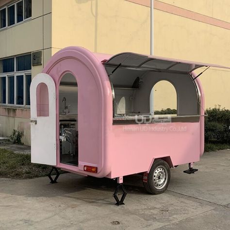 Ice Cream Trailer Ideas, Ice Cream Truck Ideas Design, Ice Cream Truck Interior, Mobile Ice Cream Trailer, Mobile Candy Truck, Ice Cream Truck Aesthetic, Dessert Trailer, Food Trailer Ideas, Beachy Food Truck