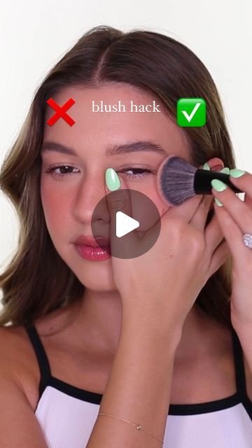 Deborah Ruiz on Instagram: "blush is ruining your makeup ❌ try this blush hack 💗✨
would you try this? 

#blushhack #makeupforbeginners #makeuptipsandtricks #blushpink #makeuphacks" Beauty Corner, Makeup Mistakes, Makeup For Beginners, Dragon Tattoo, You Tried, Makeup Yourself, How To Look Pretty, Makeup Tips, Blush Pink