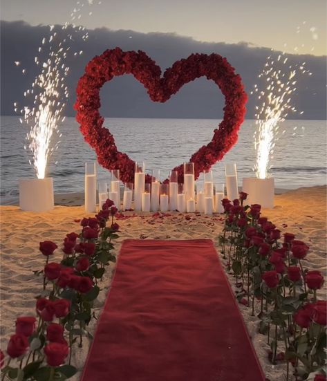 Marriage Proposal Videos, Luxury Proposal, Wedding Proposal Ideas Engagement, Surprise Proposal Pictures, Proposal Pictures, Romantic Date Night Ideas, Beach Proposal, Dream Wedding Decorations, Romantic Surprise