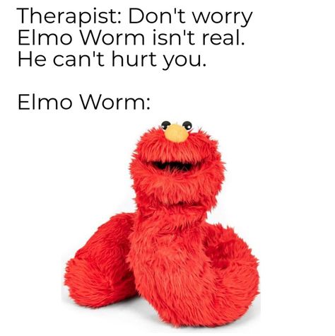 Elmo Memes Dark, Cursed Elmo, Elmo Meme, Elmo Pictures, Elmo Memes, Goofy Things, Mood Memes, Elmo World, Random Memes