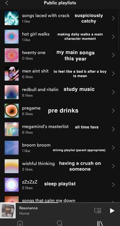 Spotify Playlist Suggestions, Playlist For Him Names, Spotify Playlist Categories, Organized Spotify Playlists, Spotify Playlist Organization Ideas, Organize Spotify Playlists, Crush Spotify Playlist Names, Mad Playlist Names, How To Organize Spotify Playlists