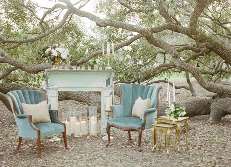 Engagement Party Vintage, Vintage Mantle, Party Seating, Outdoor Lounge Area, Wedding Lounge, Lounge Party, Vintage Party, Wedding Rentals, Vintage Rentals