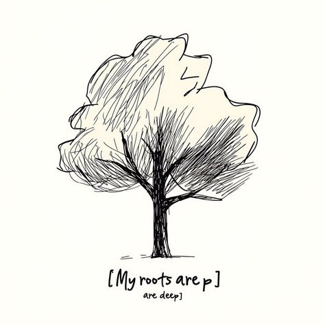 A drawing of a tree with the words quot my are quot in english | Premium AI-generated image Meadow Sketch, Drawing Of A Tree, Free Business Card Mockup, Tree Drawing, Business Card Maker, Poster Maker, Flyer Maker, Presentation Template Free, Poster Invitation