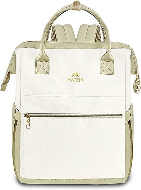 Amazon.com: MATEIN Eco Friendly Backpack Made from Recycled Materials, Lightweight Reusable Laptop Backpack 15.6 Inch, Vegan Wide Open Backpack Zero Waste, Natural Sustainable Gifts for Women : Electronics Eco Friendly Backpack, Mineral Water Bottle, Oceans Of The World, Mineral Water, Environmental Design, Sustainable Gifts, Backpack Purse, Laptop Backpack, Zero Waste