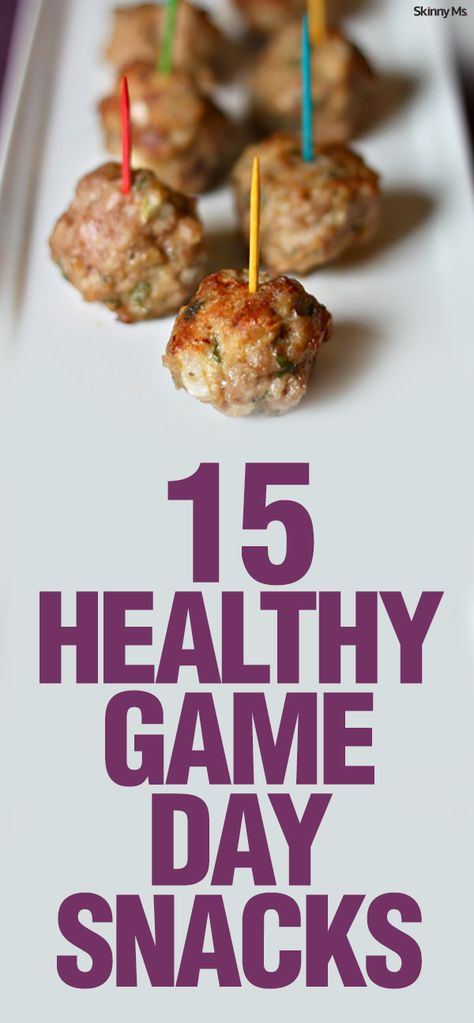 We’ve compiled a handful of guilt-free recipes that allow you to snack mindfully during the game. Football season shouldn’t pack on the pounds. These delicious and healthy snacks will give all you football fans another reason to cheer! Healthy Game Day Snacks, Football Game Snacks, Healthy Football Snacks, Football Season Food, Healthy Football, Bland Diet Recipes, Healthy High Protein Snacks, Healthy Protein Snacks, Football Snacks