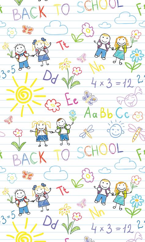 Jack & Jill Back To School Photo Background Fun Background Clipart, School Photo Background, Back To School Wallpaper, Teacher Wallpaper, Teacher Encouragement, Kids Background, School Photo, K Wallpaper, Theme Background