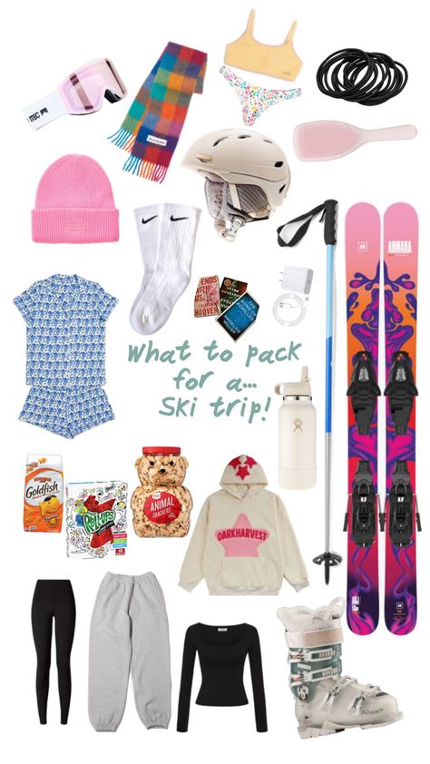 Ski Trip Packing List, Ski Trip Packing, Trip Packing List, Trip Packing, Animal Crackers, Packing List For Travel, Ski Trip, What To Pack, Travel Packing