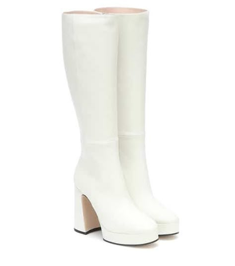 Shoes Png, Knee High Platform Boots, Dr Shoes, Dr Wardrobe, Girly Shoes, Gucci Leather, Dr Closet, Dream Shoes, Pretty Shoes