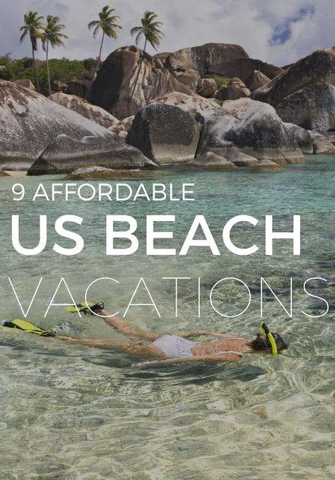 Affordable Beach Vacations, Beach Vacation Tips, Cheap Beach Vacations, Us Beach Vacations, April Snow, Snow Showers, Vacations In The Us, Beach Honeymoon Destinations, Beach Destinations