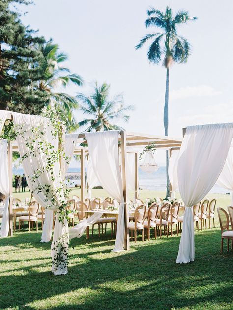 Backyard Wedding Decorations, Hawaii Destination Wedding, Dream Destination Wedding, Luxury Wedding Venues, Bridal Musings, Hawaiian Wedding, Destination Wedding Venues, Maui Weddings, Luxury Wedding Planner