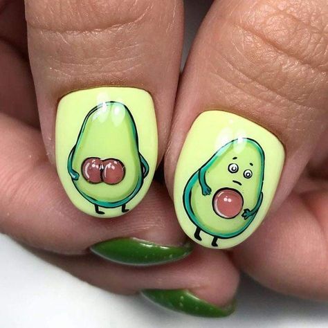 Food Nails, Ten Nails, Essie Gel Couture, Gel Couture, Essie Gel, Simple Gel Nails, Green Nail, Nail Polish Art, Popular Nails