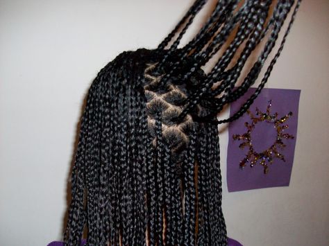 girls hair braids styles | Even using this method, this style took 5 hours to complete. Of course ... Afro Hair Girl, Beads Braids, Scalp Braids, Small Box Braids, Braided Pony, Individual Braids, Blonde Box Braids, Short Box Braids, Long Box Braids