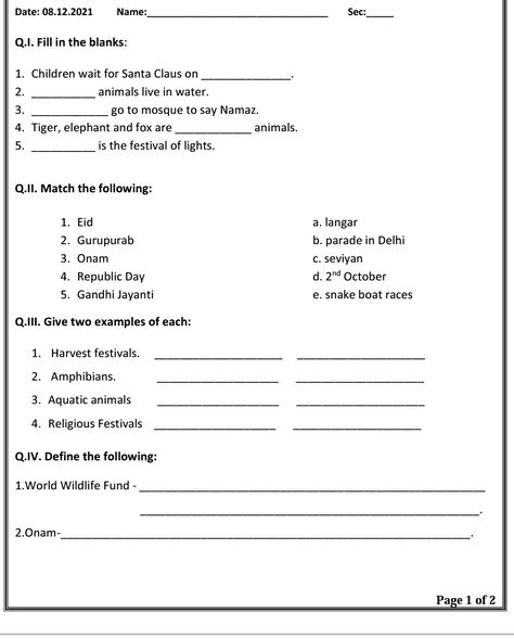 Evs Worksheet, Earth Science Lessons, Worksheets For Class 1, Kids Worksheet, Reading Vocabulary, Math Tutorials, Online Reading, Green World, 2nd Grade Worksheets