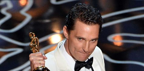 'Alright, Alright, Alright': The Incredible Story Behind Matthew McConaughey's Famous Phrase Matthew Mcconaughey Oscar, Alejandro Inarritu, Matthew Mc, Oscar Speech, Famous Phrases, Best Actress Award, Best Speeches, True Detective, Acceptance Speech