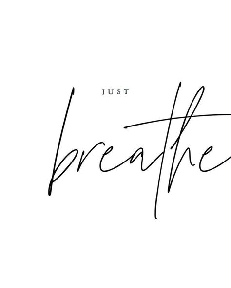 Just Breathe Drawing, Just Breathe Tattoo, Inspiring Aesthetic, Breathe Quotes, Butterfly Tattoos On Arm, Magnolia Tattoo, Wrist Tattoo Ideas, Breath Work, Inspirational Quotes Background