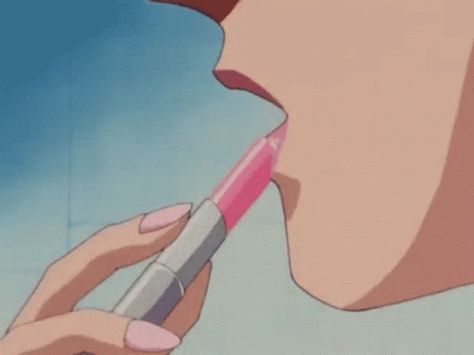 Anime Makeup, Anime Gifs, Japon Illustration, 90s Aesthetic, Old Anime, Anime Gifts, 90s Anime, Aesthetic Gif, Fan Fiction