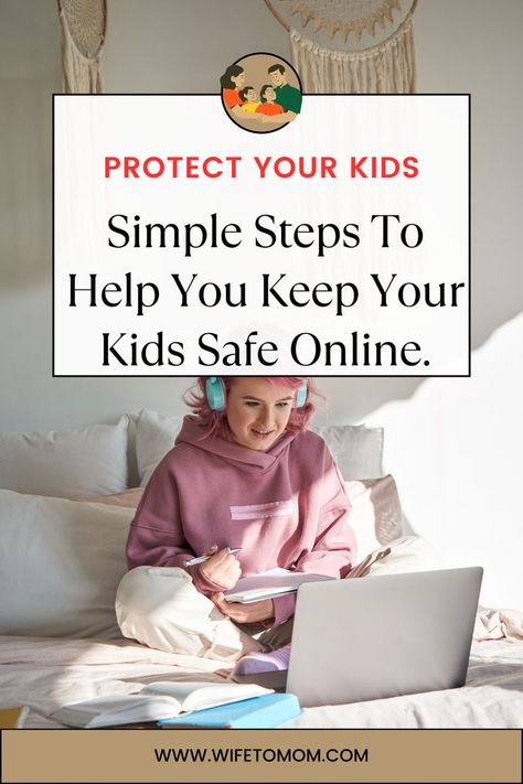 Internet Safety for kids Online Safety For Kids, Internet Safety Tips, Internet Safety For Kids, Tips For Parents, Internet Safety, Online Safety, Parental Control, Home Education, Safety Tips