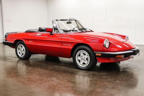 1989 Alfa Romeo Spider Veloce | Classic Car Liquidators in Sherman, TX Alfa Romeo Spider Duetto, Alfa Romeo Spider Veloce, Alfa Spider, Unrealistic Wishlist, Alfa Gtv, Bmw Wheels, Alfa Romeo Spider, Alfa Romeo Cars, Alfa Romeo Giulia