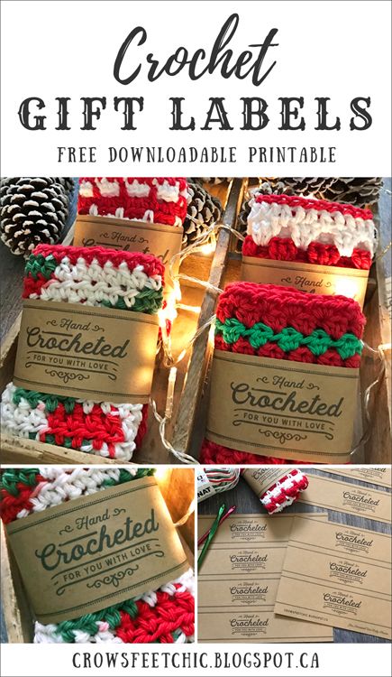 Free Printable Labels For Handmade Items, Crochet Labels, Handmade Labels, Crochet Dishcloth, Labels Printables Free, Crochet Business, Crochet Gift, Crochet Kitchen, Crochet Dishcloths