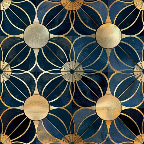 Art Deco Mandala, Art Deco Colour Palette, Art Deco Materials, Unique Patterns Design, Colorful Art Deco, Art Deco Motifs, Art Deco Motif, Motifs Art Nouveau, Art Deco Color