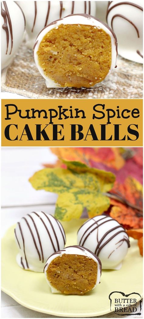 Spice Cake Balls, Pumpkin Spice Cake Balls, Creamy Crock Pot Chicken, Pumpkin Cake Balls, Crock Pot Chicken Recipe, Pumpkin Cake Mix, Healthy Pumpkin Dessert, Pumpkin Cake Pops, Pumpkin Balls