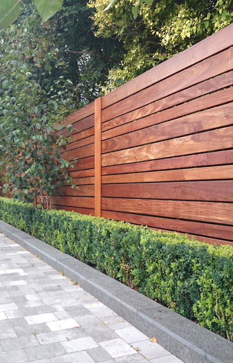 Gard Modern, Pagar Modern, Cheap Privacy Fence, Moderne Have, Wood Fence Design, Modern Fence Design, Privacy Fence Designs, Backyard Privacy, Fence Styles