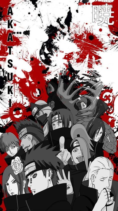 Akatsuki iPhone Wallpapers Akatsuki Wallpaper, Chihiro Y Haku, Naruto Wallpaper Iphone, Samurai Anime, Anime Fanfiction, 1080p Anime Wallpaper, Naruto Uzumaki Art, Superhero Wallpaper, Naruto Pictures